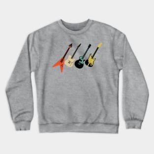 Vintage Guitars Crewneck Sweatshirt